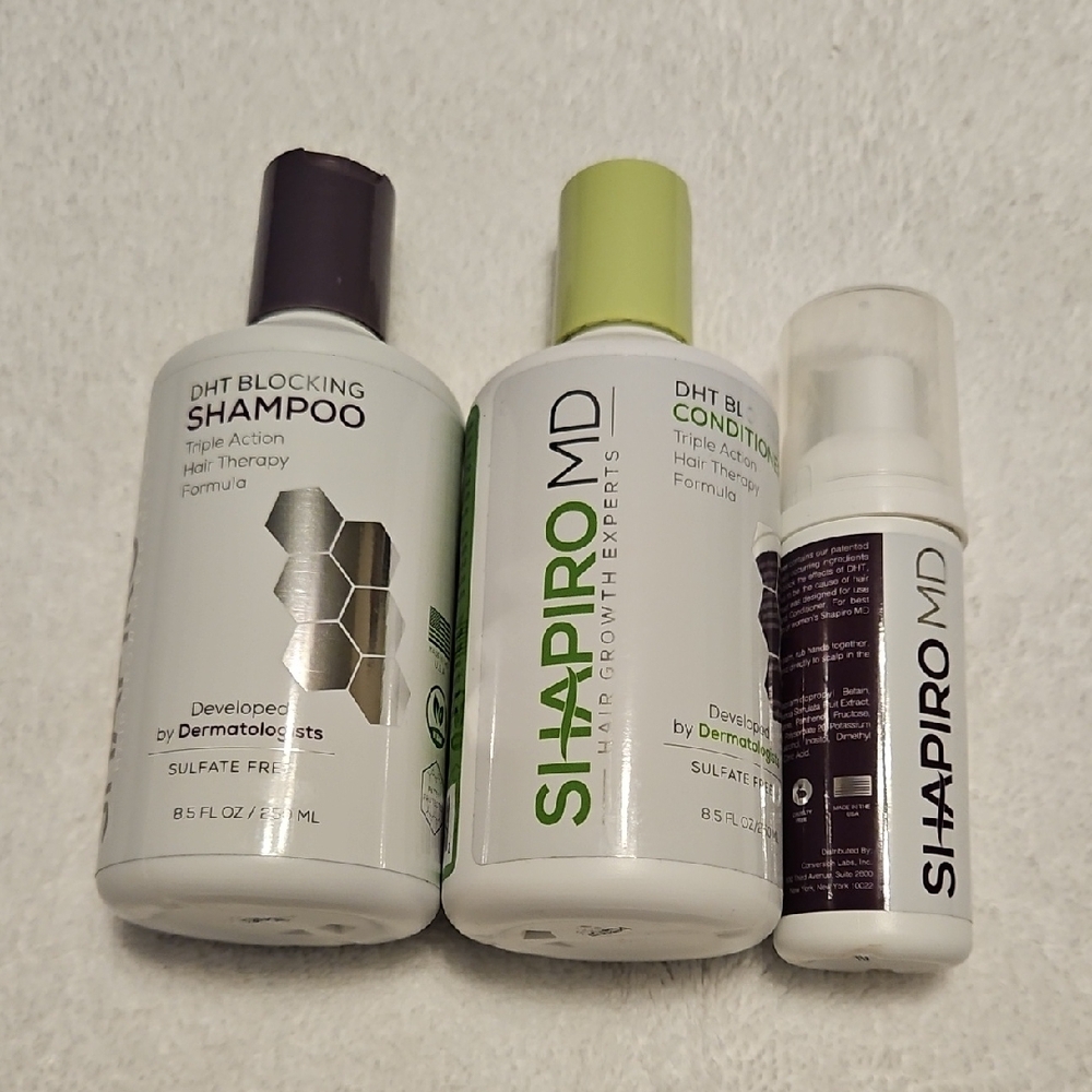 Hair Therapy Trio - White, Green, Purple
